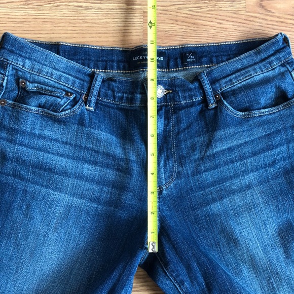 Lucky Brand Mid Rise Sweet Straight Jeans Size 10 - Picture 12 of 14